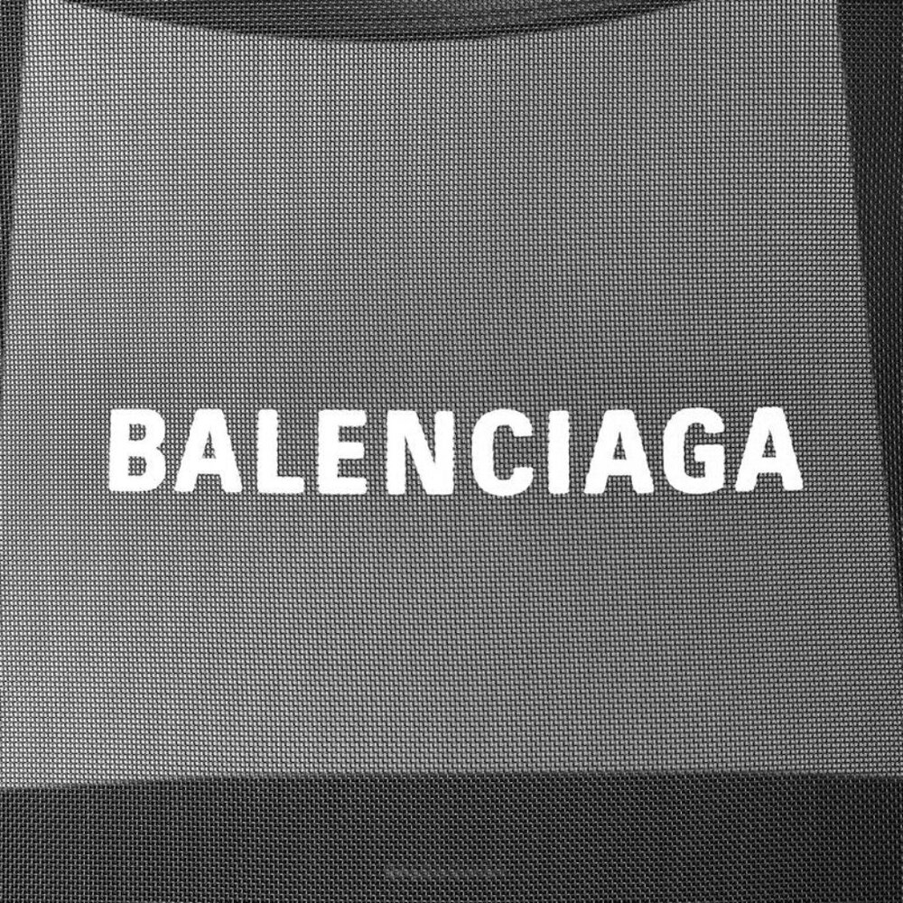 Balenciaga Tote Bag Navy Cabas Noir Black - Picture 8 of 9